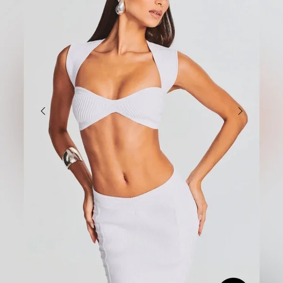 Retrofete Tempo Bandage Knit Dress Size XS